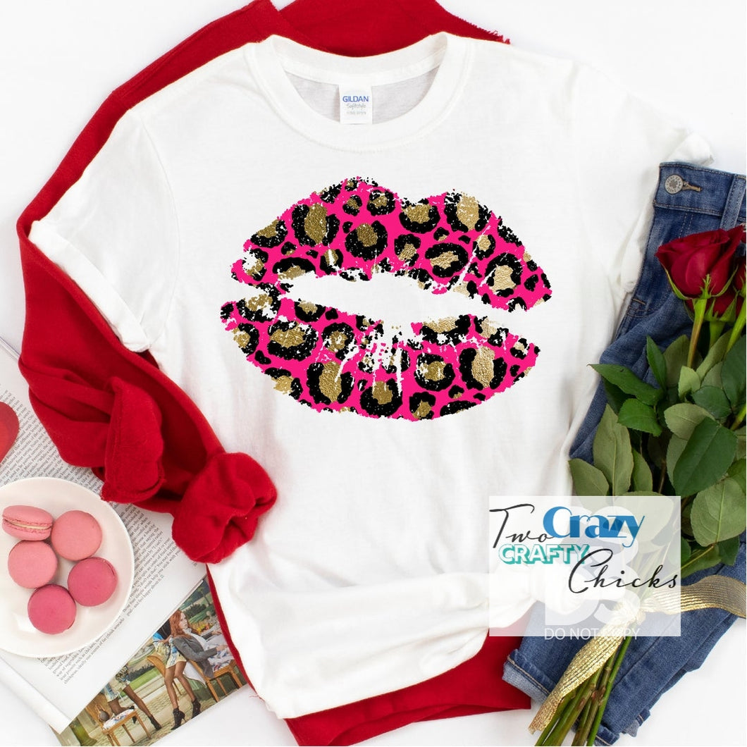 Pink Leopard Kiss